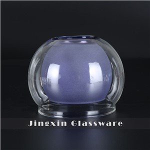 Scáth Lampa siogairlín Gloine Borosilicate Sraith Dhúbailte